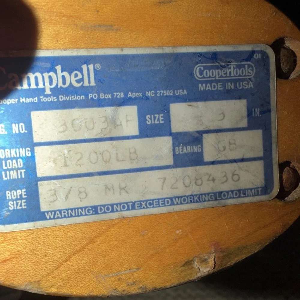 Campbell 7208436 3003AF 4